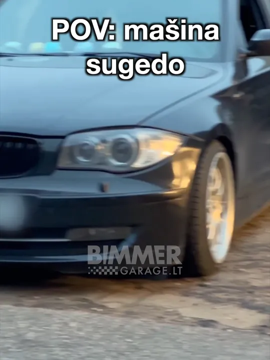 BMW remontas - TikTok vaizdo įrašas